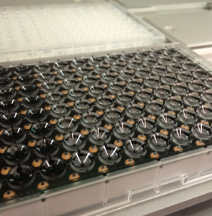 Microfluidic ELISA Plate