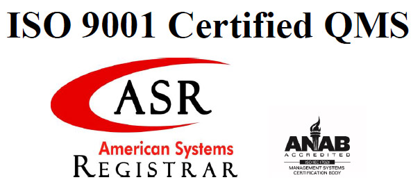 ISO 9001:2008 Certified